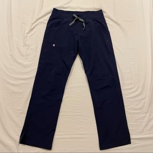 Figs navy small petite Kade cargo scrubs